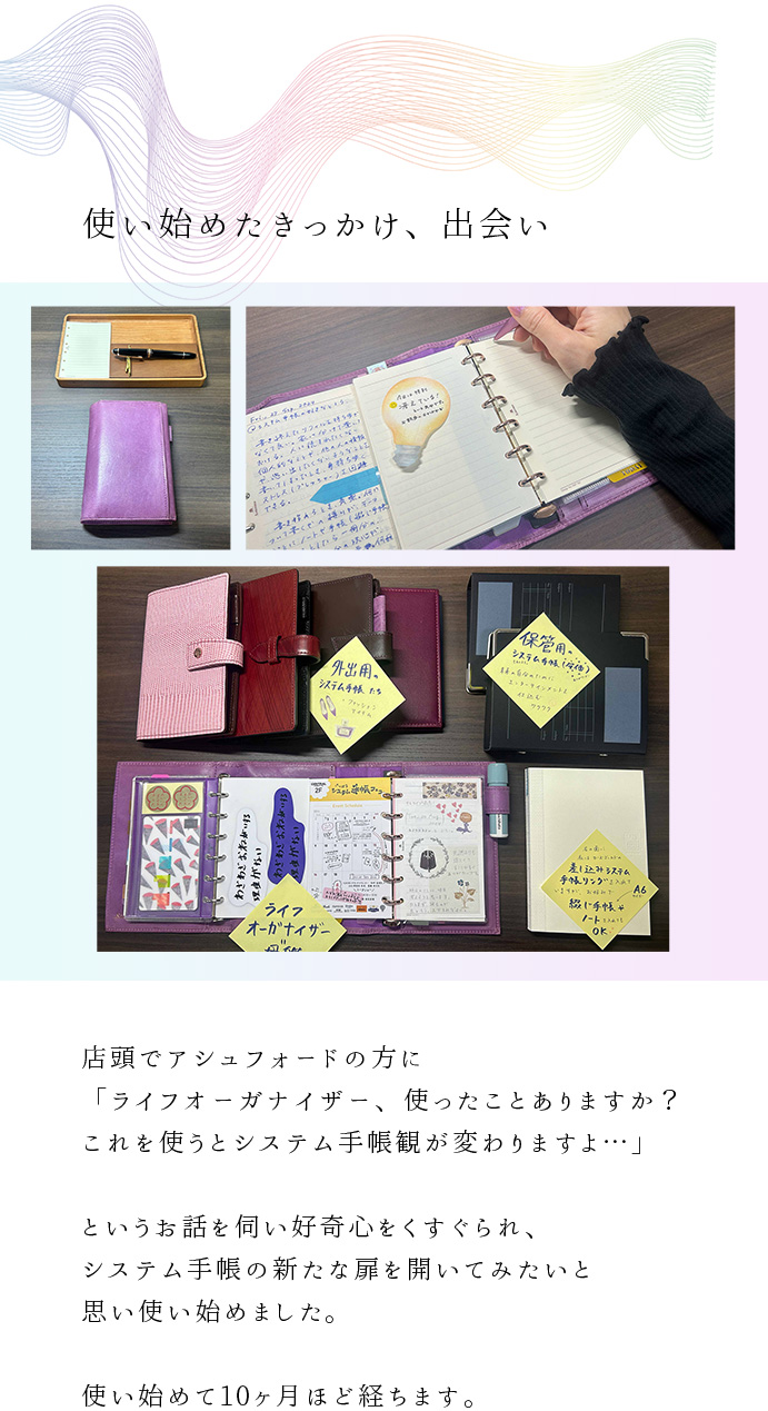 ライフオーガナイザー特集MINI6 ASHFORD