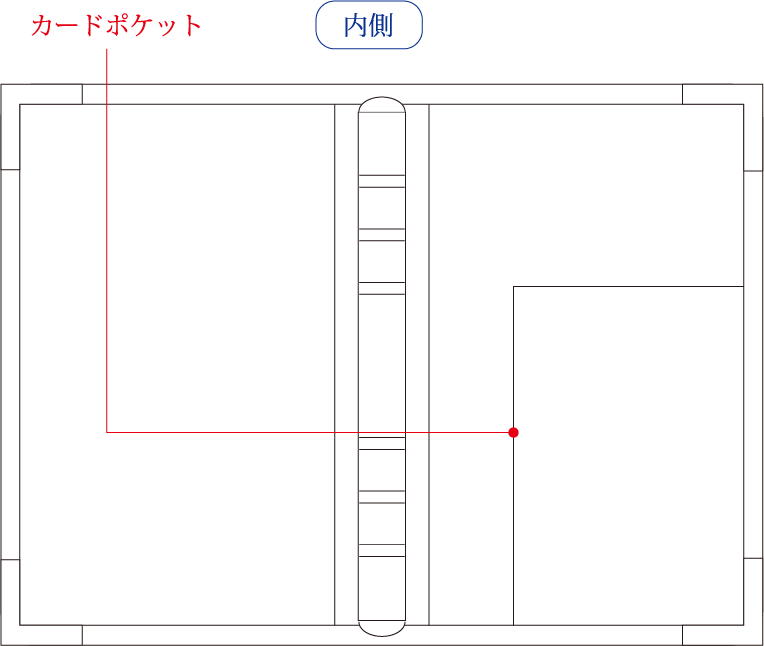 レクタングル BIBLE11mm ［7258］ システム手帳商品一覧 ASHFORD