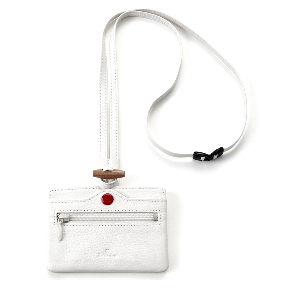 レッドサークル IDカードホルダー[8779] 革小物 ASHFORD