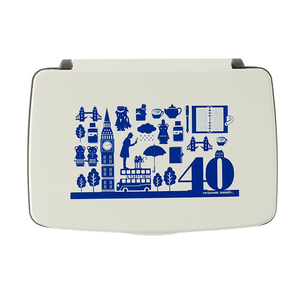  40���N �X�^���v�p�b�h �l�C�r�[�C���N [0976-002]
